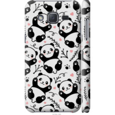 Чехол на Samsung Galaxy J2 J200H Панды (4318c-190)