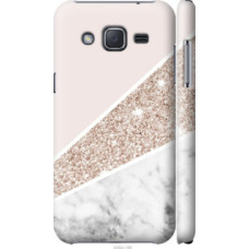 Чехол на Samsung Galaxy J2 J200H Пастельный мрамор (4342c-190)