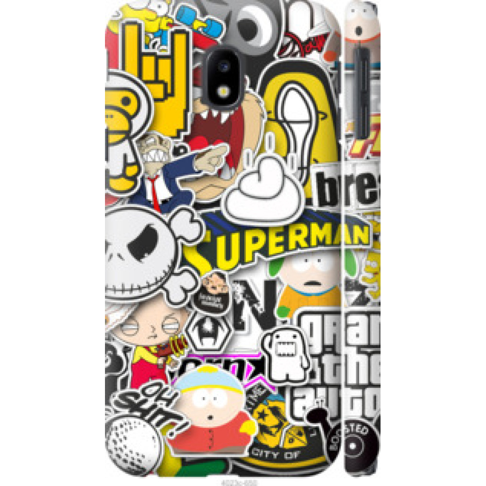 Чохол на Samsung Galaxy J3 (2017) Popular logos (4023c-650)