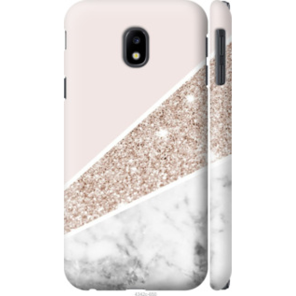 Чехол на Samsung Galaxy J3 (2017) Пастельный мрамор (4342c-650)
