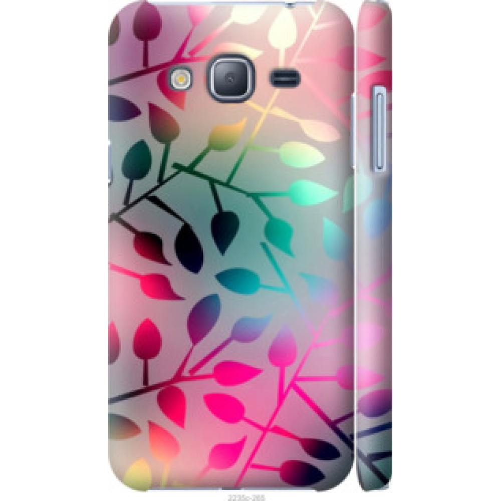 Чехол на Samsung Galaxy J3 Duos (2016) J320H Листья (2235c-265)