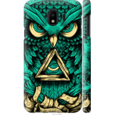 Чехол на Samsung Galaxy J4 2018 Сова Арт-тату (3971c-1487)