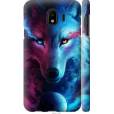 Чехол на Samsung Galaxy J4 2018 Арт-волк (3999c-1487)