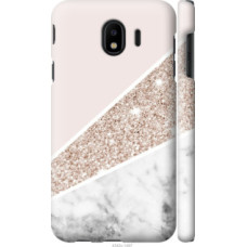 Чехол на Samsung Galaxy J4 2018 Пастельный мрамор (4342c-1487)