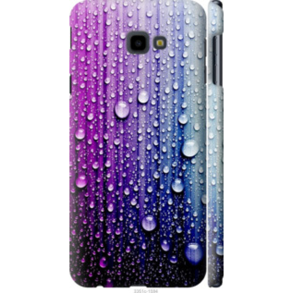 Чехол на Samsung Galaxy J4 Plus 2018 Капли воды (3351c-1594)