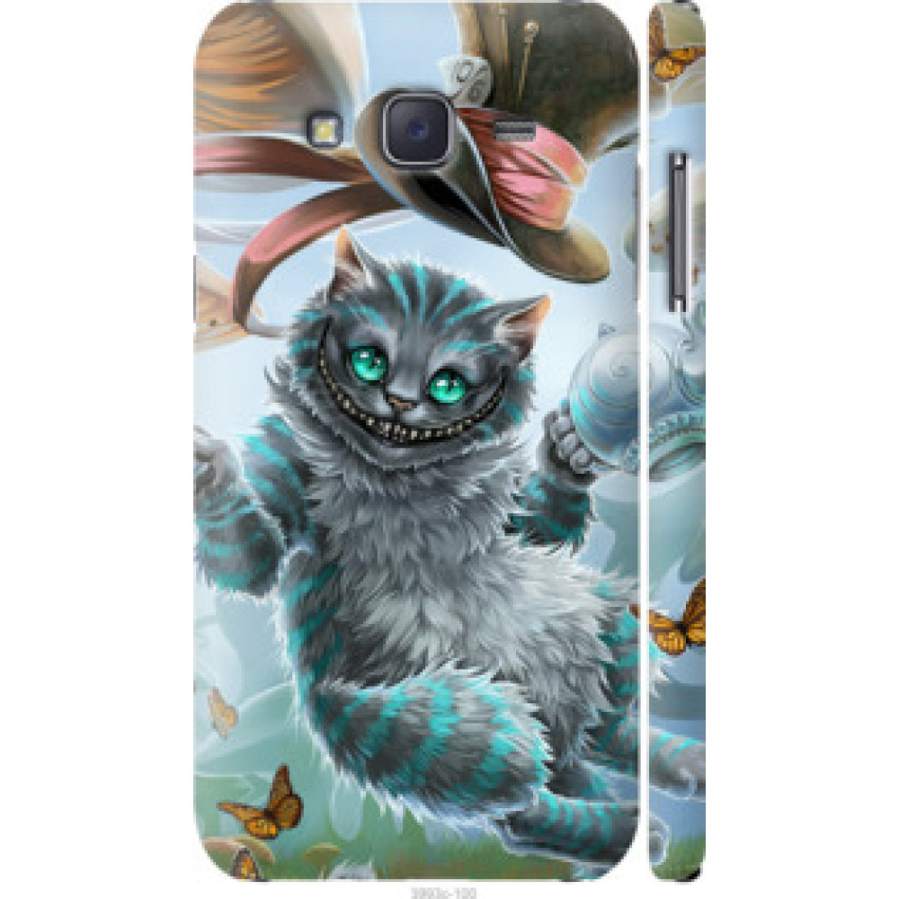 Чехол на Samsung Galaxy J5 (2015) J500H Чеширский кот 2 (3993c-100)