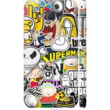 Чехол на Samsung Galaxy J5 (2015) J500H Popular logos (4023c-100)