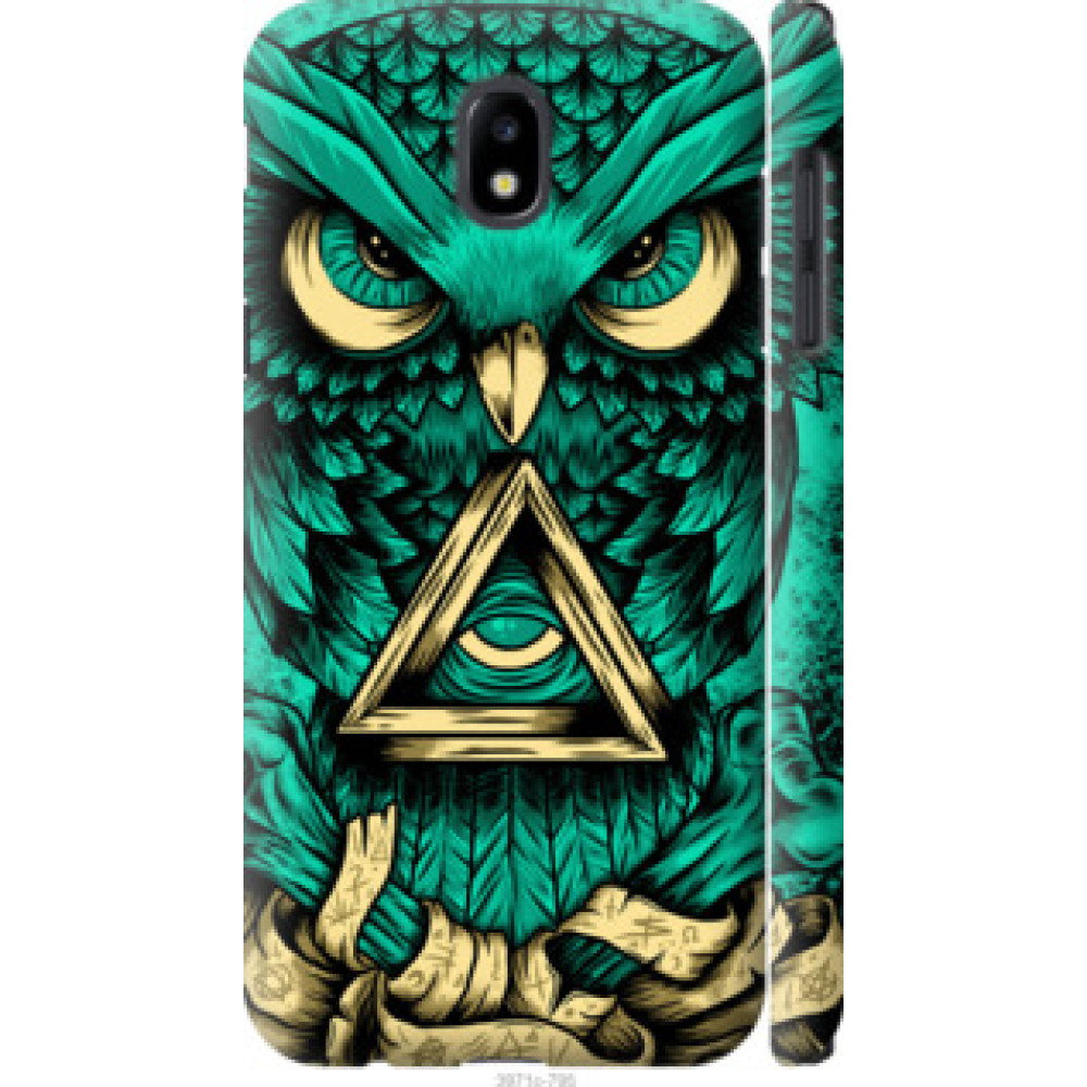 Чехол на Samsung Galaxy J5 J530 (2017) Сова Арт-тату (3971c-795)