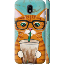 Чехол на Samsung Galaxy J5 J530 (2017) Зеленоглазый кот в очках (4054c-795)