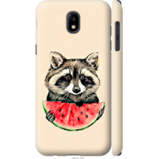 Чехол на Samsung Galaxy J5 J530 (2017) Енотик с арбузом (4605c-795)