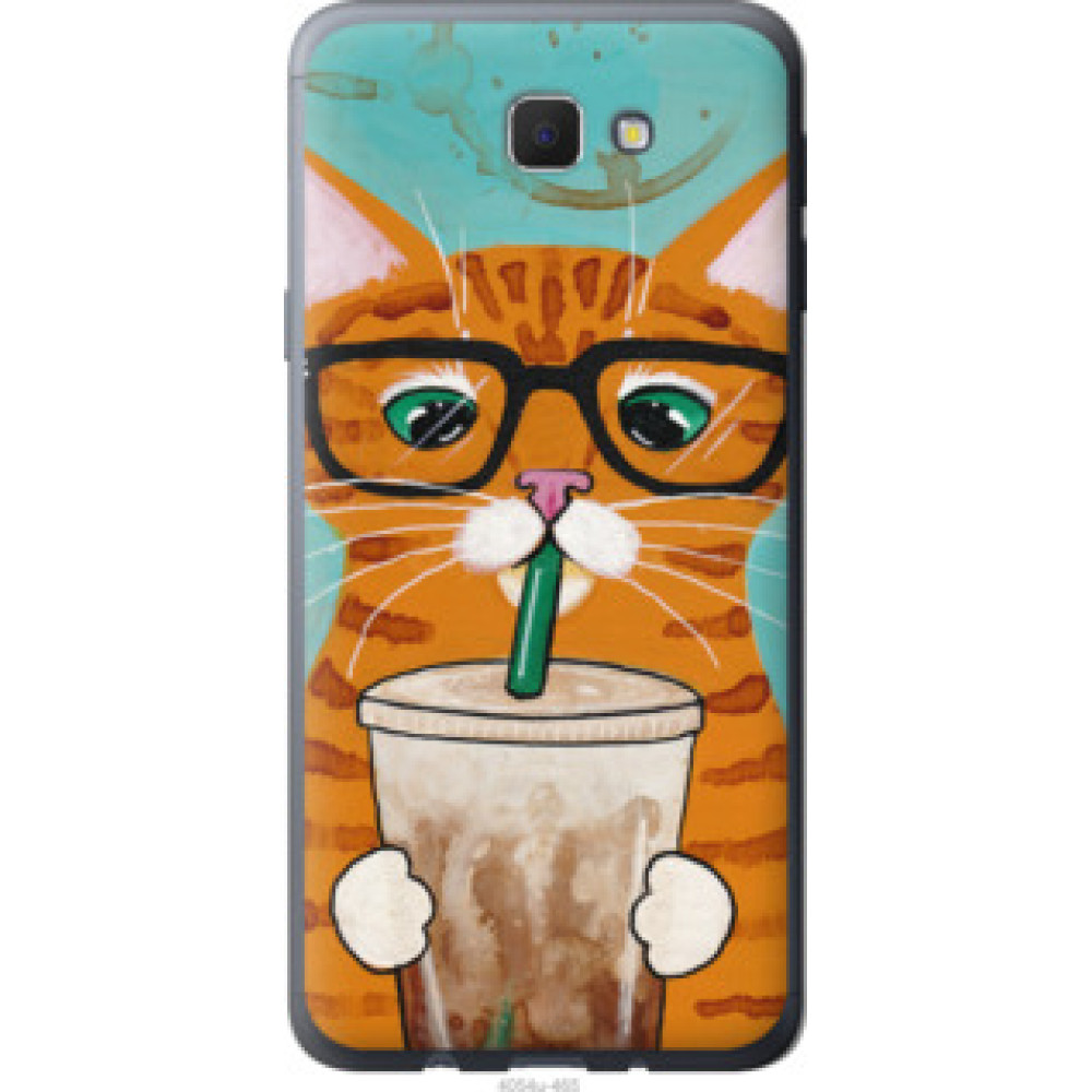 Чехол на Samsung Galaxy J5 Prime Зеленоглазый кот в очках (4054u-465)
