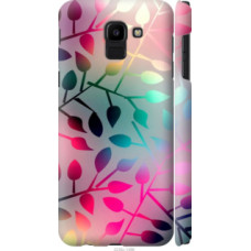 Чехол на Samsung Galaxy J6 2018 Листья (2235c-1486)