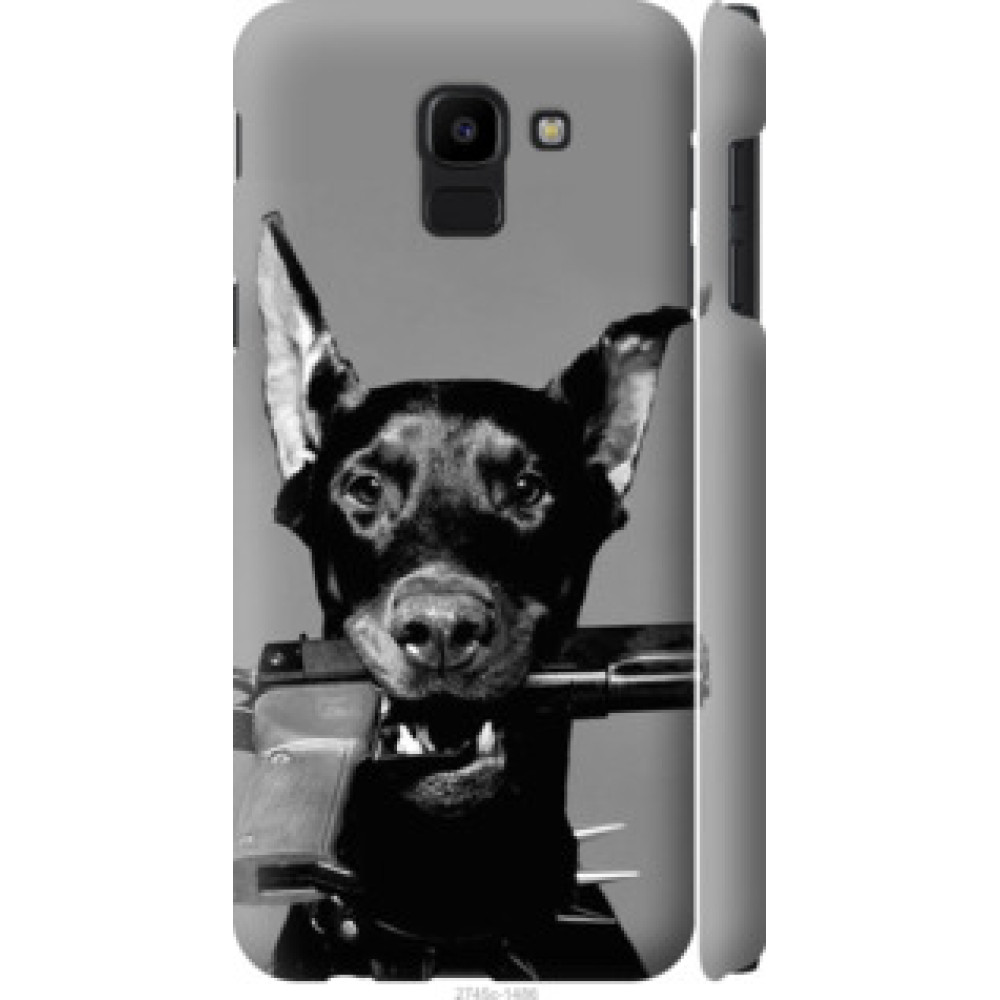 Чехол на Samsung Galaxy J6 2018 Доберман (2745c-1486)