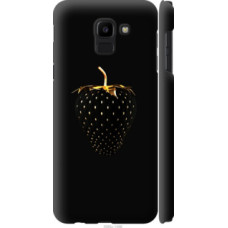 Чехол на Samsung Galaxy J6 2018 Черная клубника (3585c-1486)