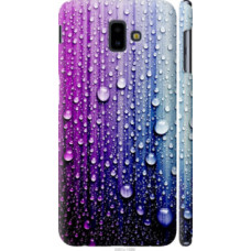 Чехол на Samsung Galaxy J6 Plus 2018 Капли воды (3351c-1586)