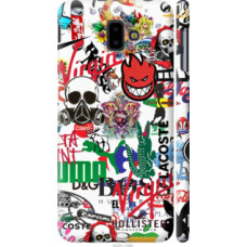 Чехол на Samsung Galaxy J6 Plus 2018 Many different logos (4022c-1586)