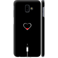 Чехол на Samsung Galaxy J6 Plus 2018 Подзарядка сердца (4274c-1586)