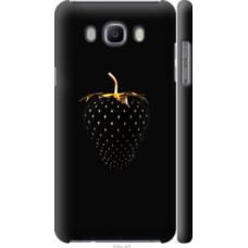 Чехол на Samsung Galaxy J7 (2016) J710F Черная клубника (3585c-263)