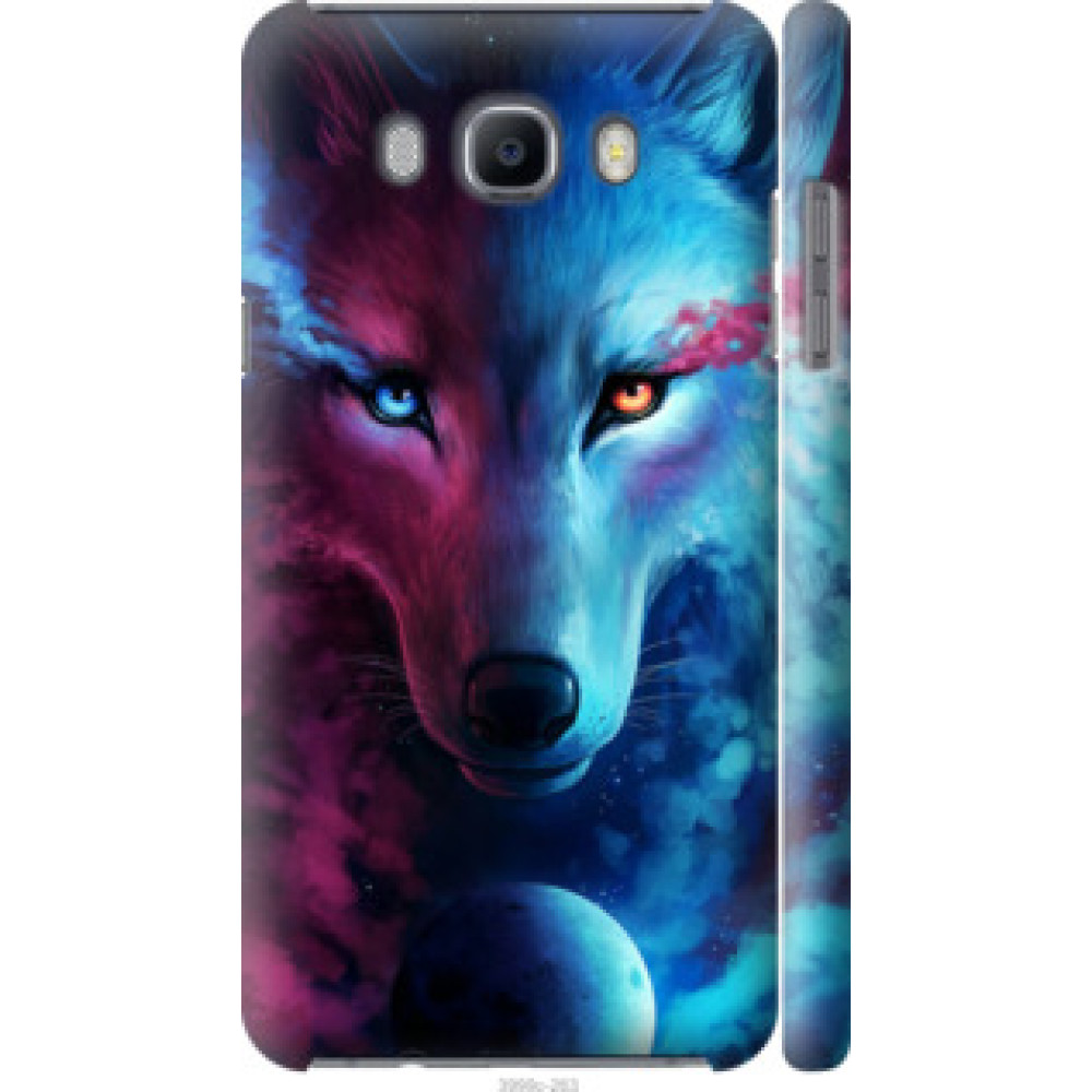 Чохол на Samsung Galaxy J7 (2016) J710F Арт-волк (3999c-263)