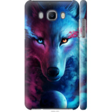 Чехол на Samsung Galaxy J7 (2016) J710F Арт-волк (3999c-263)