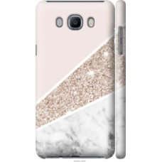Чехол на Samsung Galaxy J7 (2016) J710F Пастельный мрамор (4342c-263)