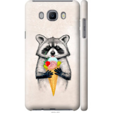 Чехол на Samsung Galaxy J7 (2016) J710F Енотик с мороженым (4602c-263)