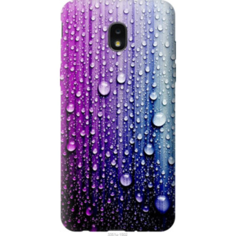 Чехол на Samsung Galaxy J7 2018 Капли воды (3351u-1502)