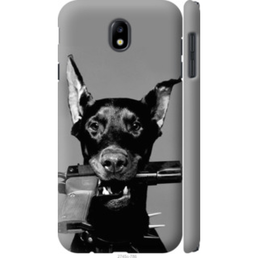 Чехол на Samsung Galaxy J7 J730 (2017) Доберман (2745c-786)