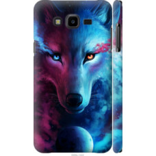 Чехол на Samsung Galaxy J7 Neo J701F Арт-волк (3999c-1402)
