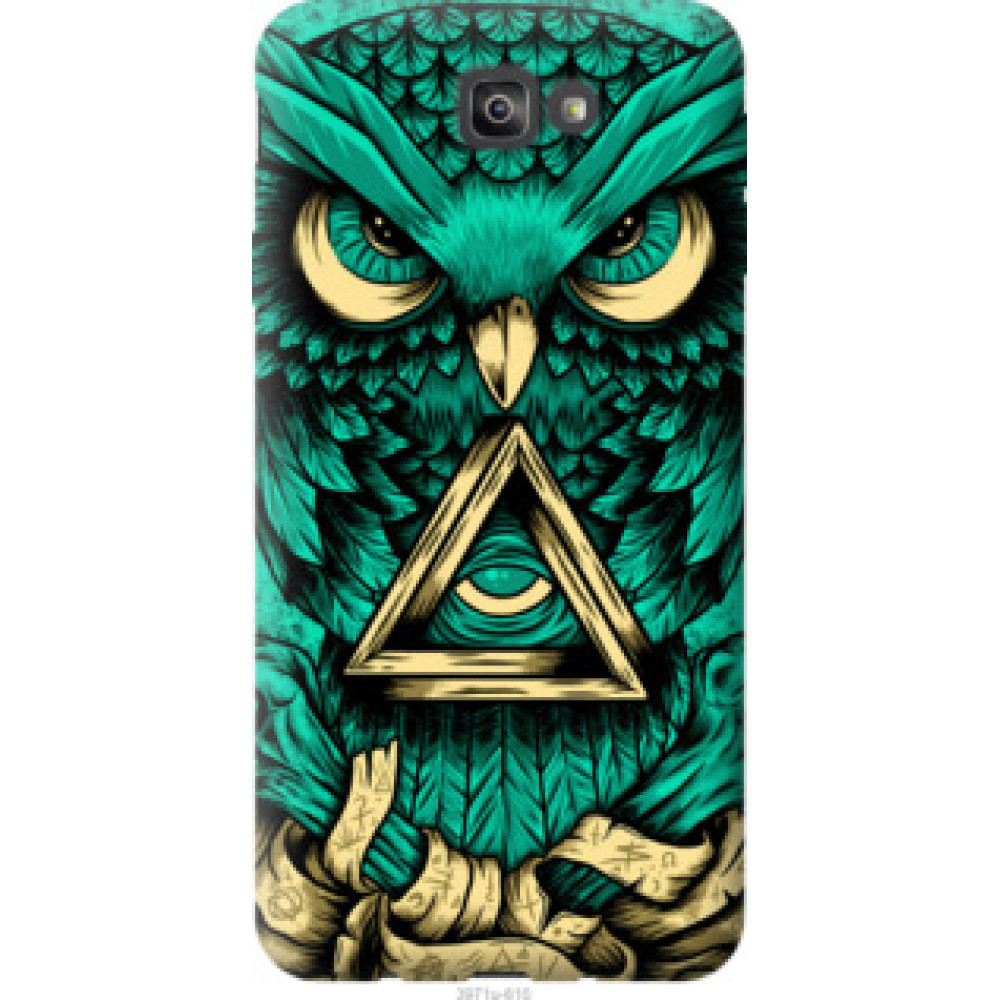 Чехол на Samsung Galaxy J7 Prime Сова Арт-тату (3971u-610)