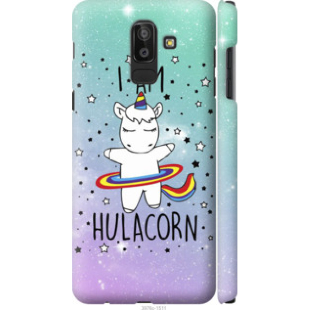 Чехол на Samsung Galaxy J8 2018 I'm hulacorn (3976c-1511)