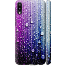 Чехол на Samsung Galaxy M10 Капли воды (3351c-1661)