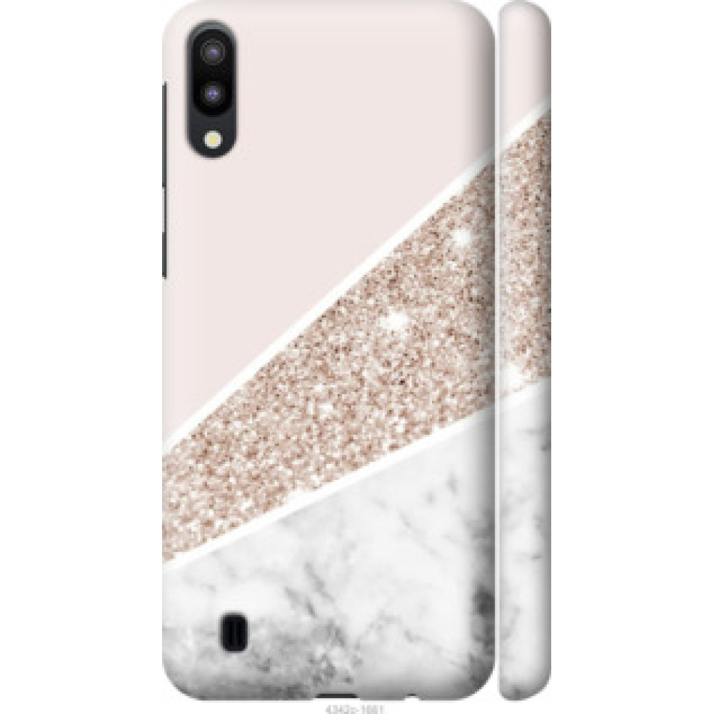 Чехол на Samsung Galaxy M10 Пастельный мрамор (4342c-1661)