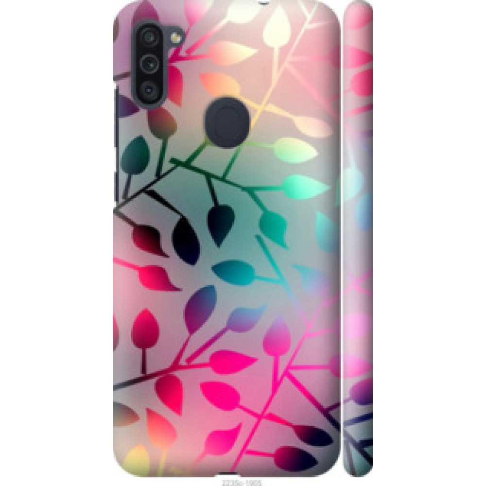 Чехол на Samsung Galaxy A11 A115F Листья (2235c-2012)