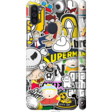 Чехол на Samsung Galaxy A11 A115F Popular logos (4023c-2012)