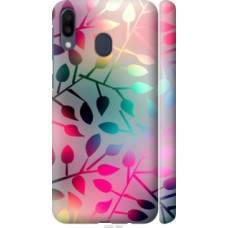 Чехол на Samsung Galaxy M20 Листья (2235c-1660)