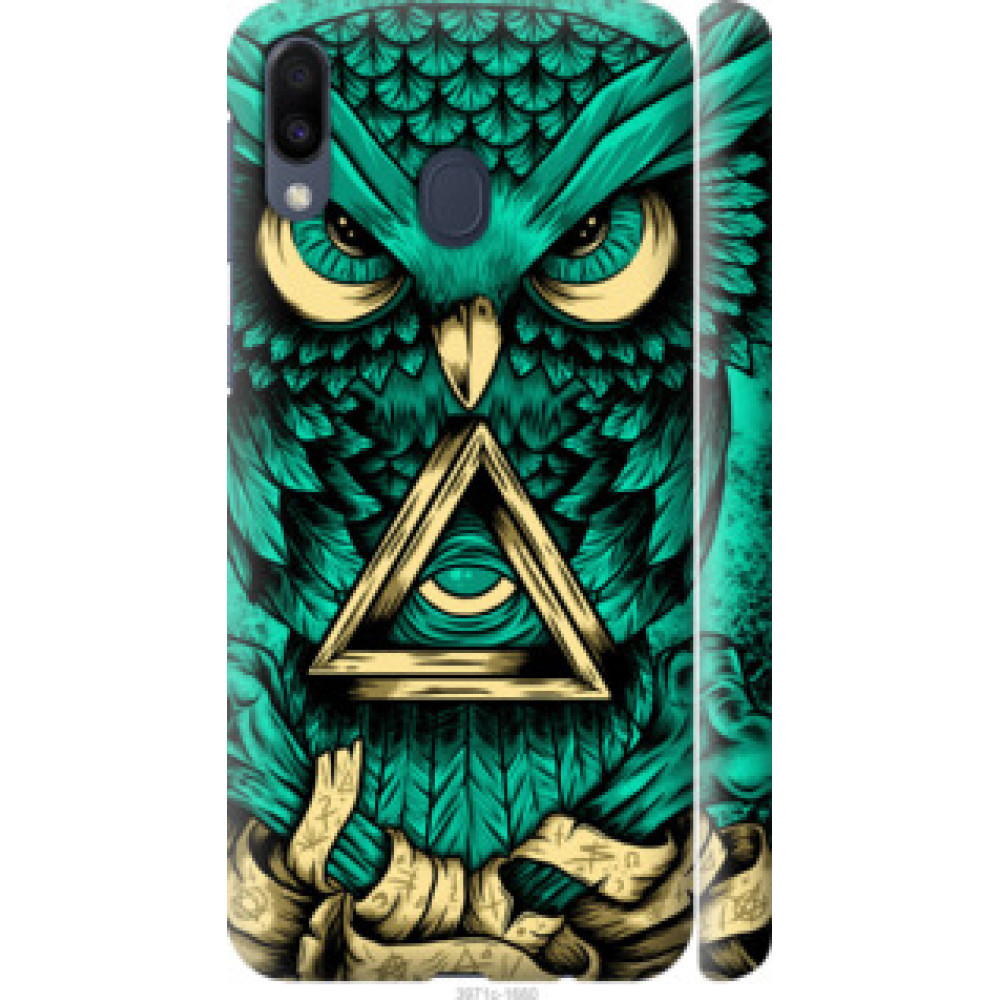 Чехол на Samsung Galaxy M20 Сова Арт-тату (3971c-1660)