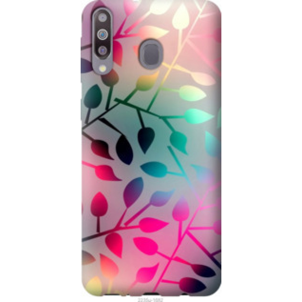 Чехол на Samsung Galaxy A40s A3050 Листья (2235u-2058)