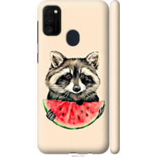 Чехол на Samsung Galaxy M30s 2019 Енотик с арбузом (4605c-1774)