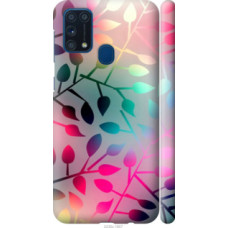 Чехол на Samsung Galaxy M31 M315F Листья (2235c-1907)
