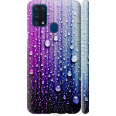 Чехол на Samsung Galaxy M31 M315F Капли воды (3351c-1907)