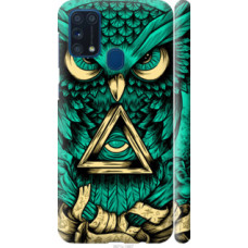 Чехол на Samsung Galaxy M31 M315F Сова Арт-тату (3971c-1907)