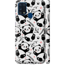 Чехол на Samsung Galaxy M31 M315F Панды (4318c-1907)
