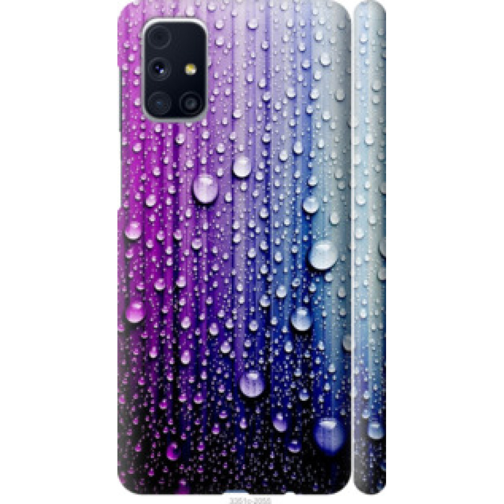 Чехол на Samsung Galaxy M31s M317F Капли воды (3351c-2055)