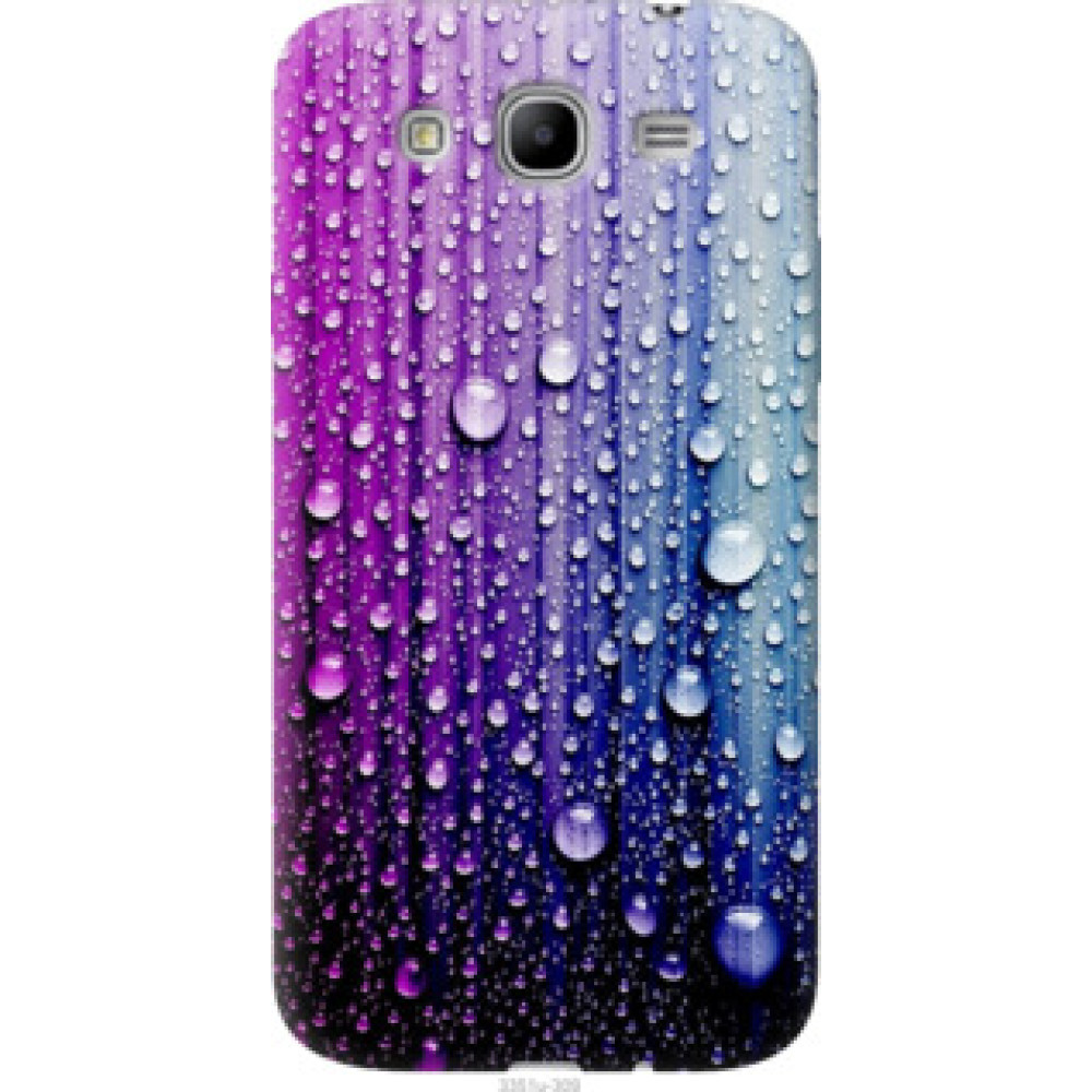Чехол на Samsung Galaxy Mega 5.8 I9150 Капли воды (3351u-309)
