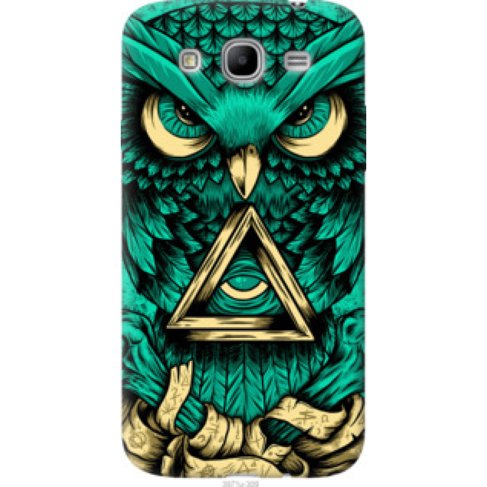 Чехол на Samsung Galaxy Mega 5.8 I9150 Сова Арт-тату (3971u-309)