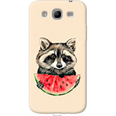 Чехол на Samsung Galaxy Mega 5.8 I9150 Енотик с арбузом (4605u-309)
