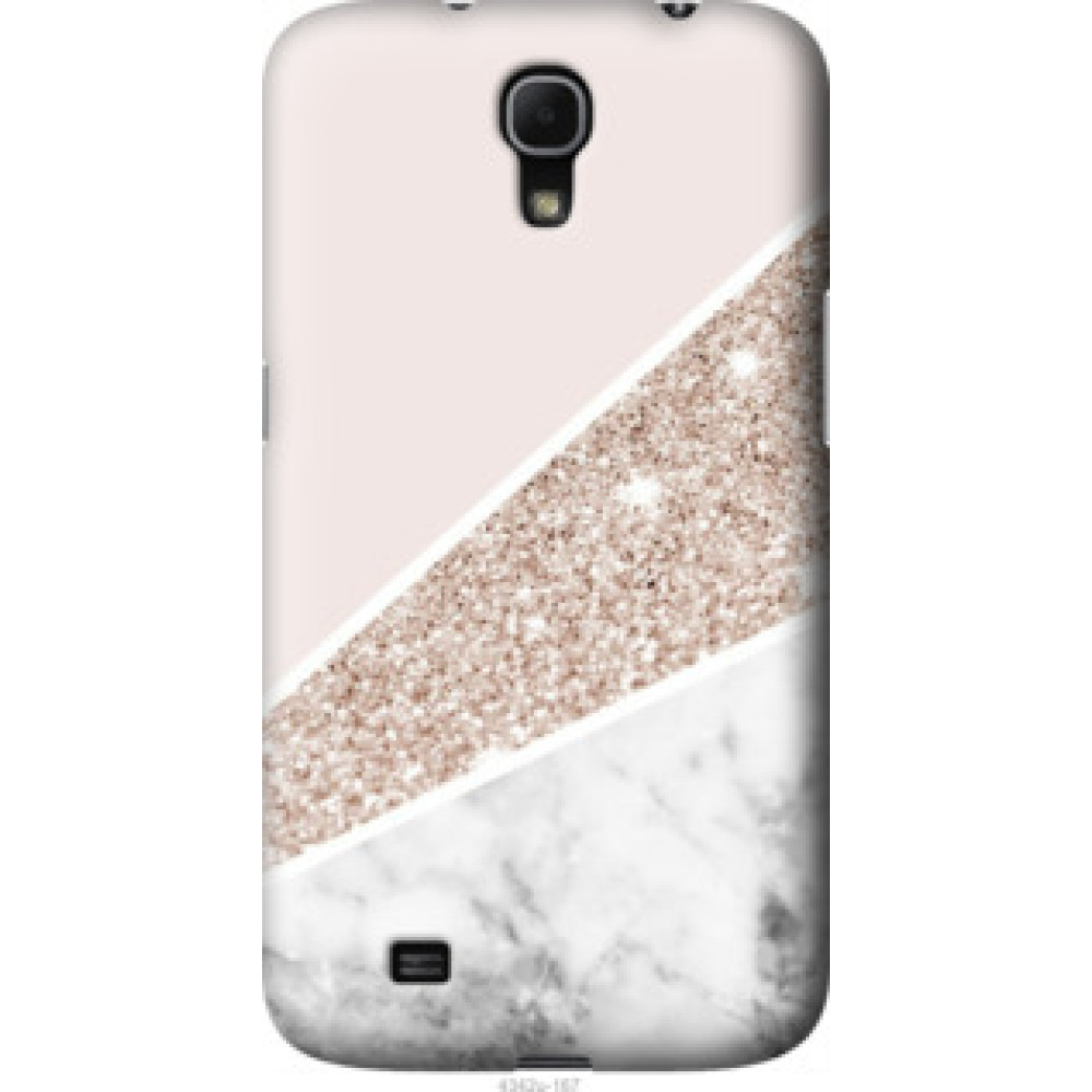 Чехол на Samsung Galaxy Mega 6.3 i9200 Пастельный мрамор (4342u-167)
