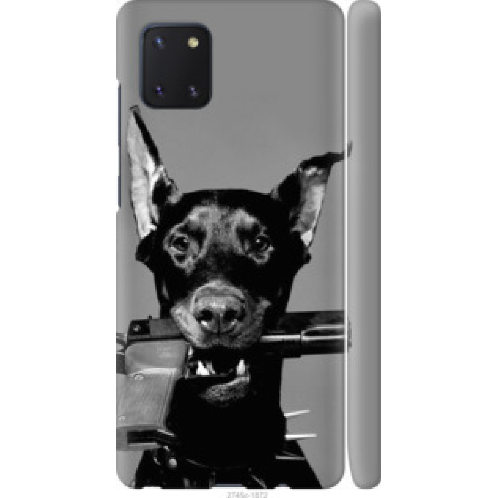 Чохол на Samsung Galaxy Note 10 Lite Доберман (2745c-1872)