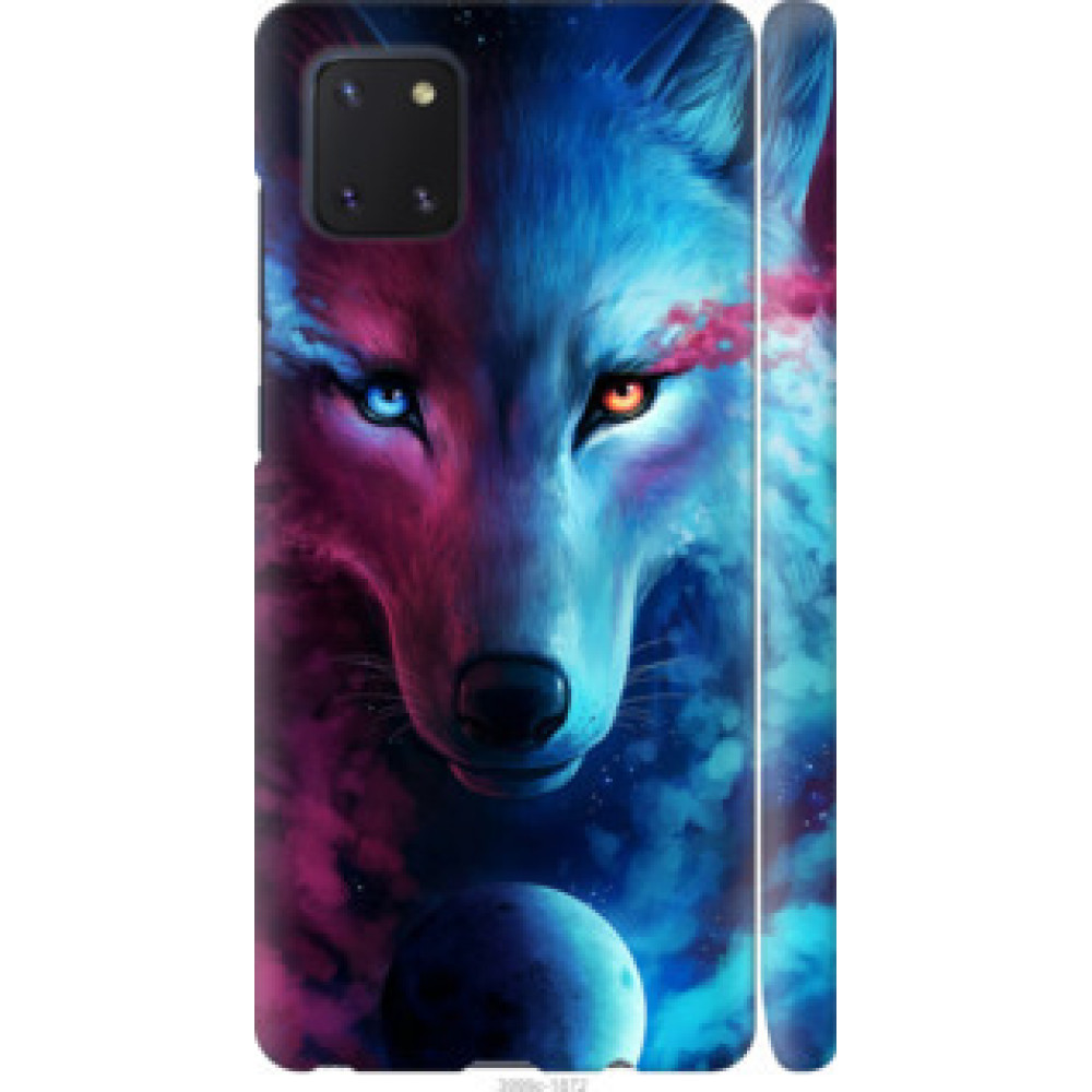 Чохол на Samsung Galaxy Note 10 Lite Арт-волк (3999c-1872)